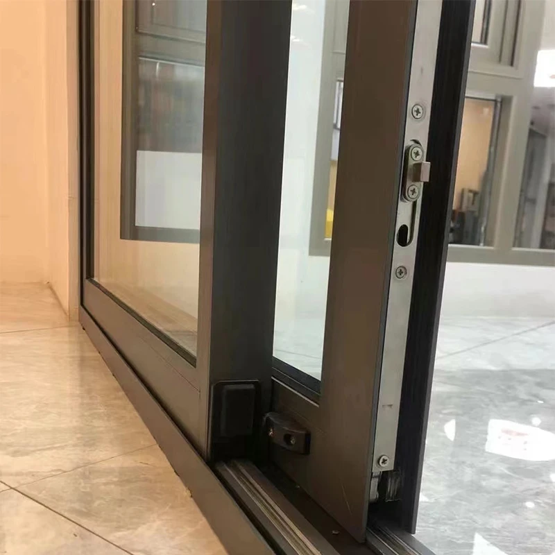 Lift & Slider Storefront Door Style German Hardware Interior Aluminium Sliding Doors Partition Doors Aluminum Alloy