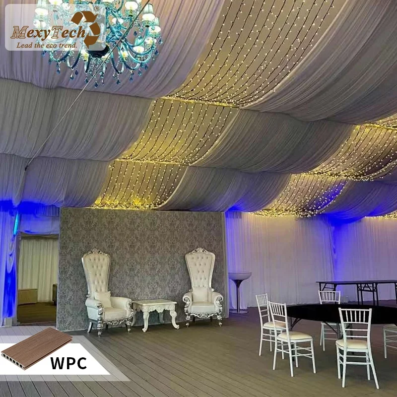 Горячая Распродажа экологически устойчивый к трещинам наружный композитный настил для террасы дерево хорошая цена пластик