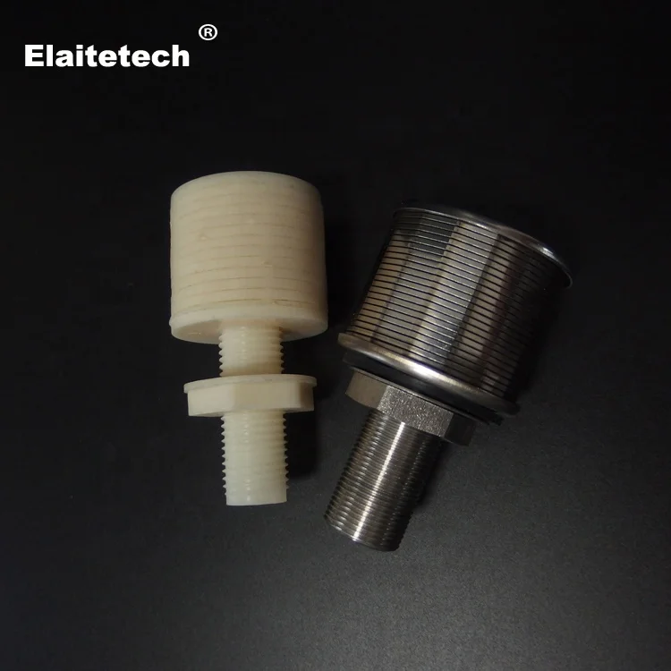 Rapid remove sand PP ABS tower and cylinder style water gravity filter strainer nozzle