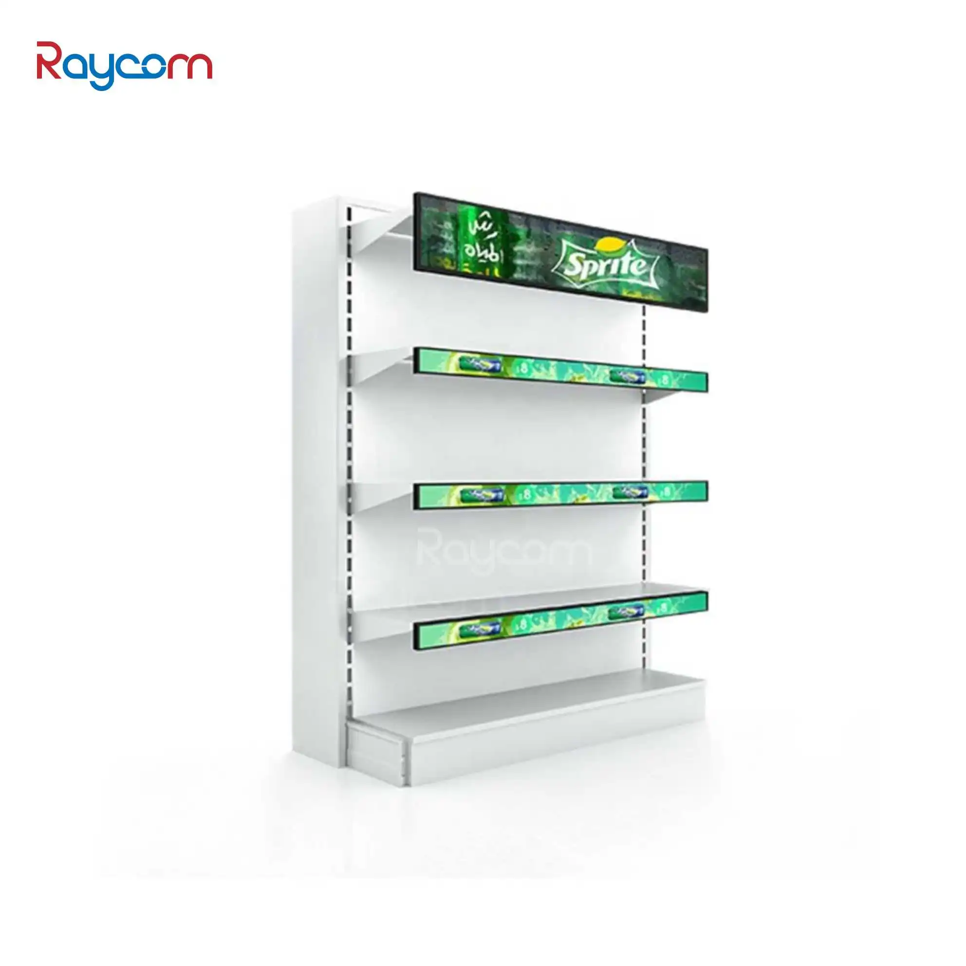 Raycom 23-Inch 4K Resolution Stretch Bar LCD Monitor for Retail Store & Shopping Mall Advertising Supermarket Information Screen