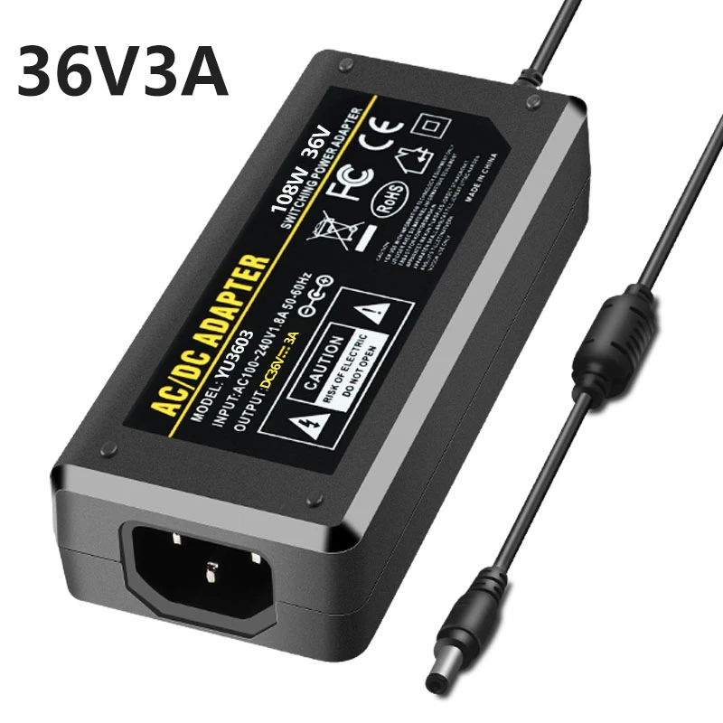 90W 100W Water Dispenser pump 36V 2.5A 3A dc power regulated adaptor Power Adapter 36V