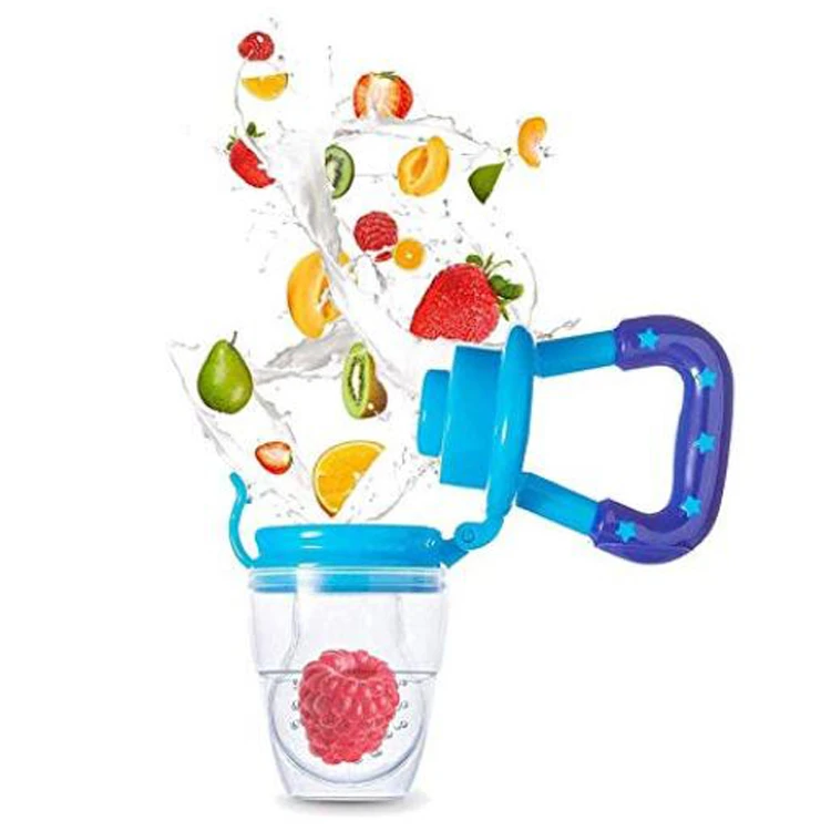 Wholesales Baby Infant Food Fruit Chew Nipple Feeder Silicone Pacifier Fruits Feeding Supplies Soother Nipples Soft Feeding