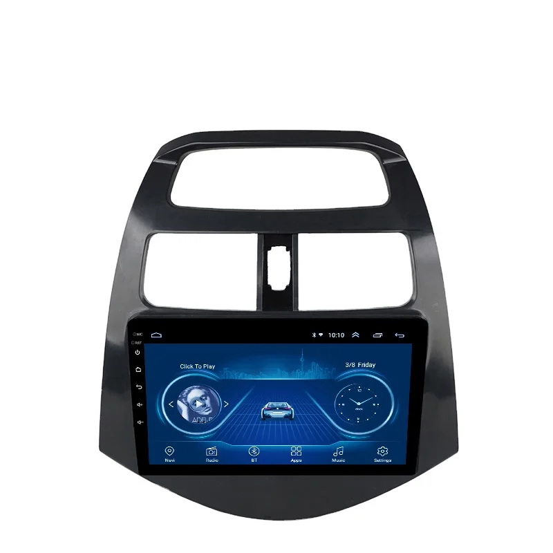 Android 10 For CHEVROLET Spark Beat 2010 2011 2012 2013 2014 Multimedia Stereo Car DVD Player Navigation GPS Radio(2715897a)