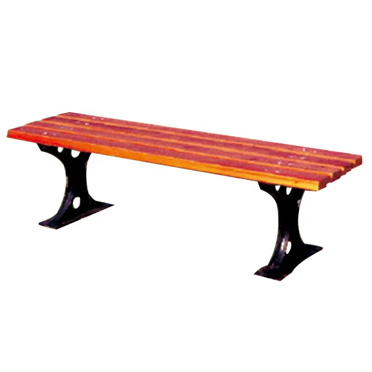 
1.2m 1.5m 1.8m Wood Plastic Composite Cast Iron Park Benches Park Chair Size 