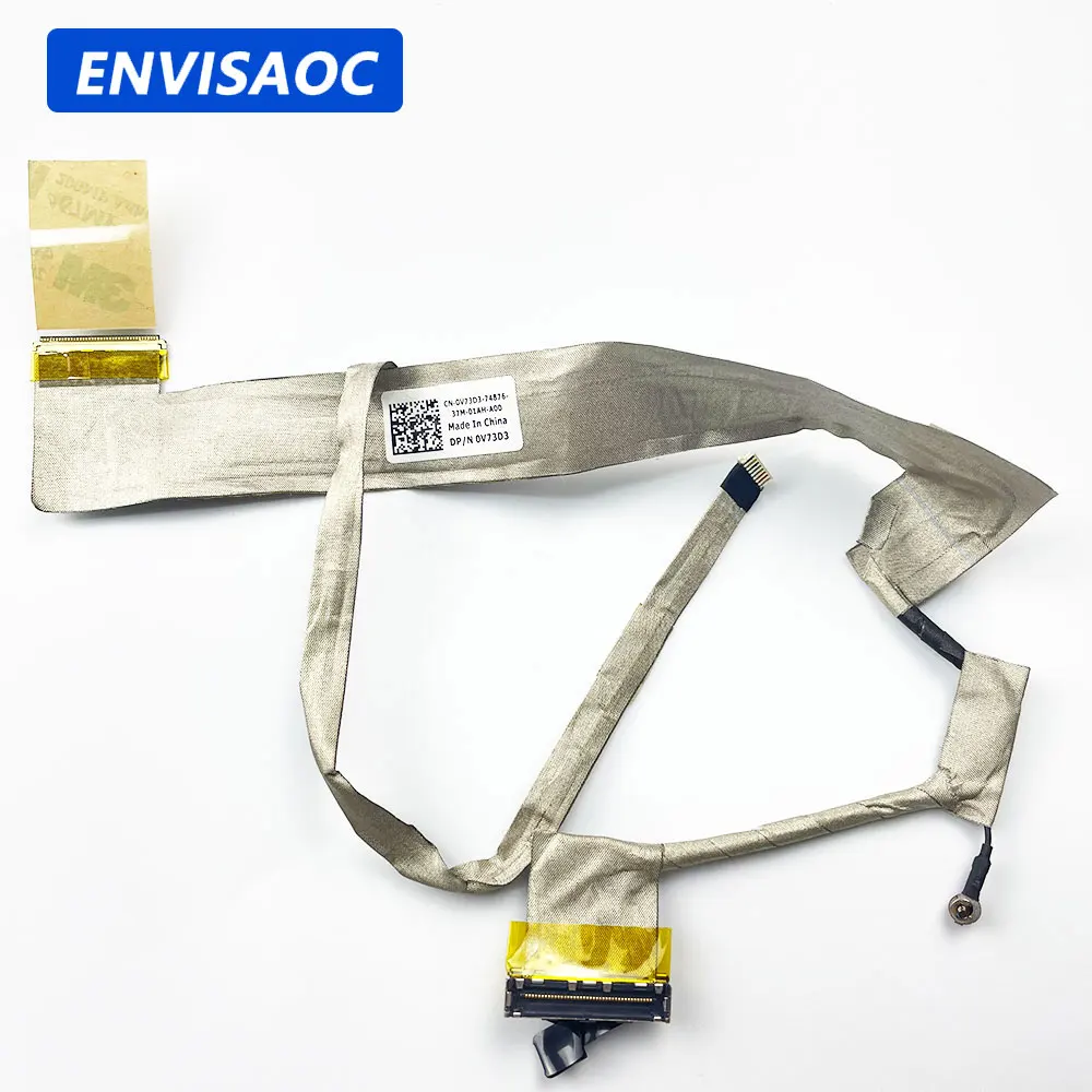 Laptop Video Screen LCD Flex Cable For Dell XPS 15 L501X L502X Laptop Screen LCD LED Display Flex Cable 0V73D3 DD0GM6LC140