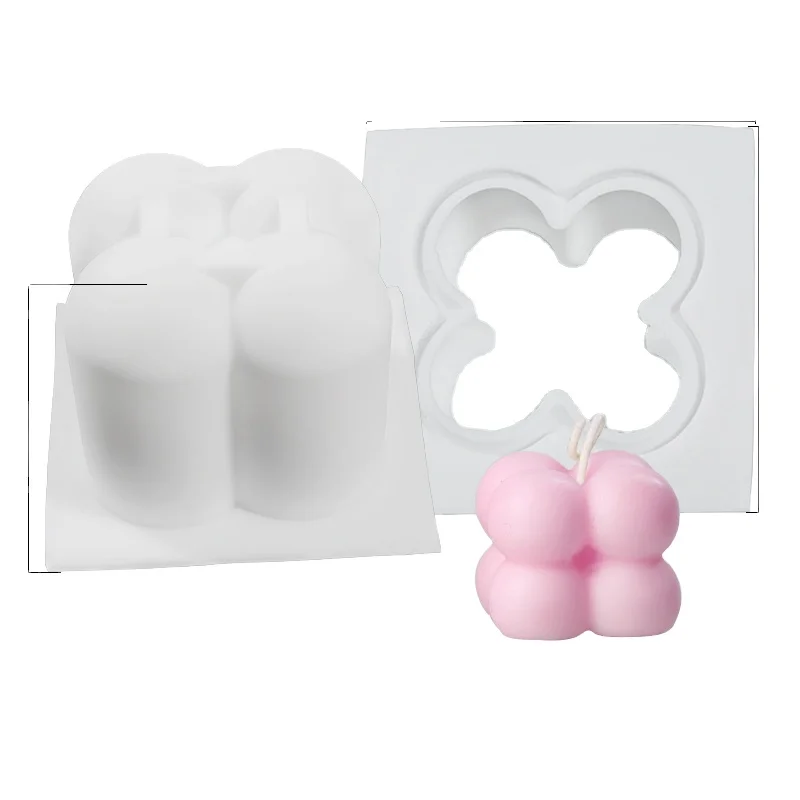 Wholesale  magic balls Diy Creativity Candle Moulds cake moulds 3D molds for candles Silicone  candle molds silicon