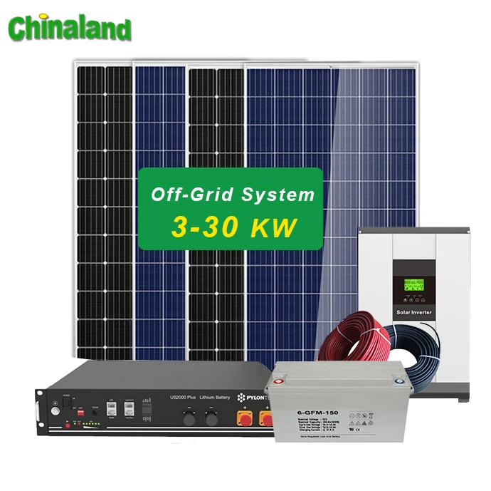 Home Solar Power System 3KW 5KW 10KW 20KW 30KW Complete Solar System Price Off Grid Solar Energy System