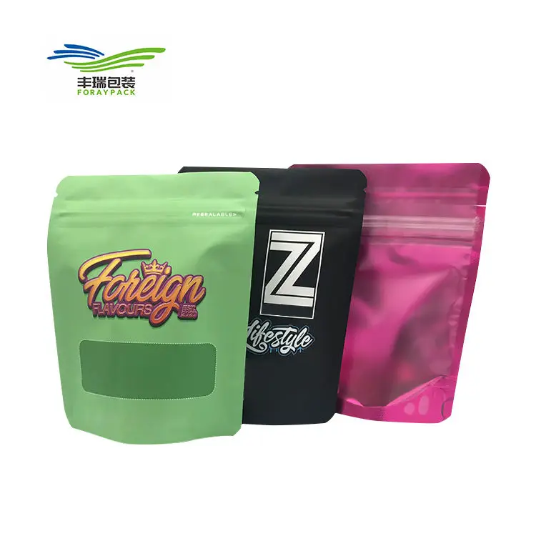 Foray Factory Custom Printed Gumbo Jungle Boys Backpack Boyz Rick Morty Gummy Packaging Edible 3.5g Mylar Bags With My Logo