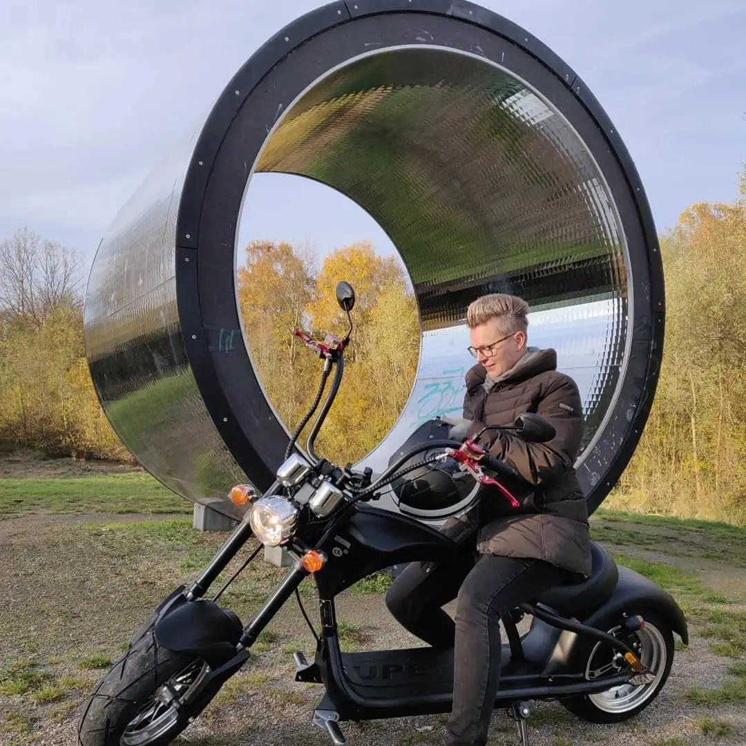 High performance customized European warehouse chopper electric scooter citycoco 2000w