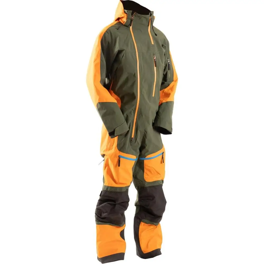 
Модный Снежный костюм, лыжный костюм, цельный лыжный костюм для мужчин  (62389332590)