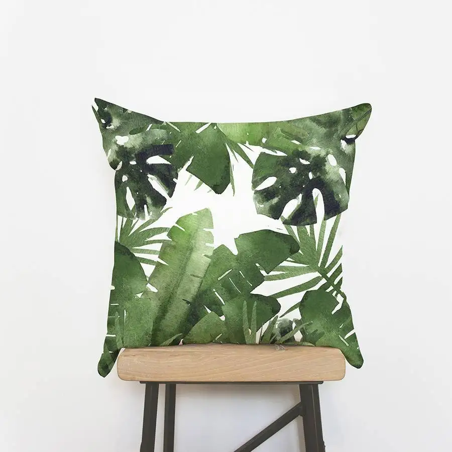 Wholesale Custom Natural Material Various Styles Printed Pillowcase for Home Decor