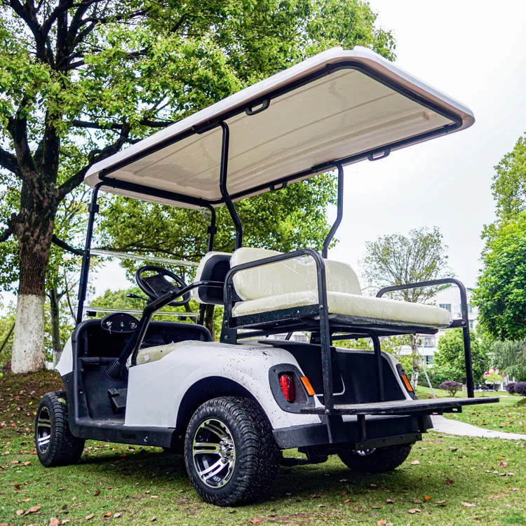 chinese made in  4 seats newest ezgo rxv electric lithium iron battery  golf carts