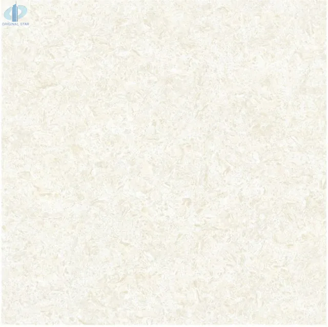 Living Room Glazed Polished Porcelain Tiles 600X600  Decorative Tiles Floor