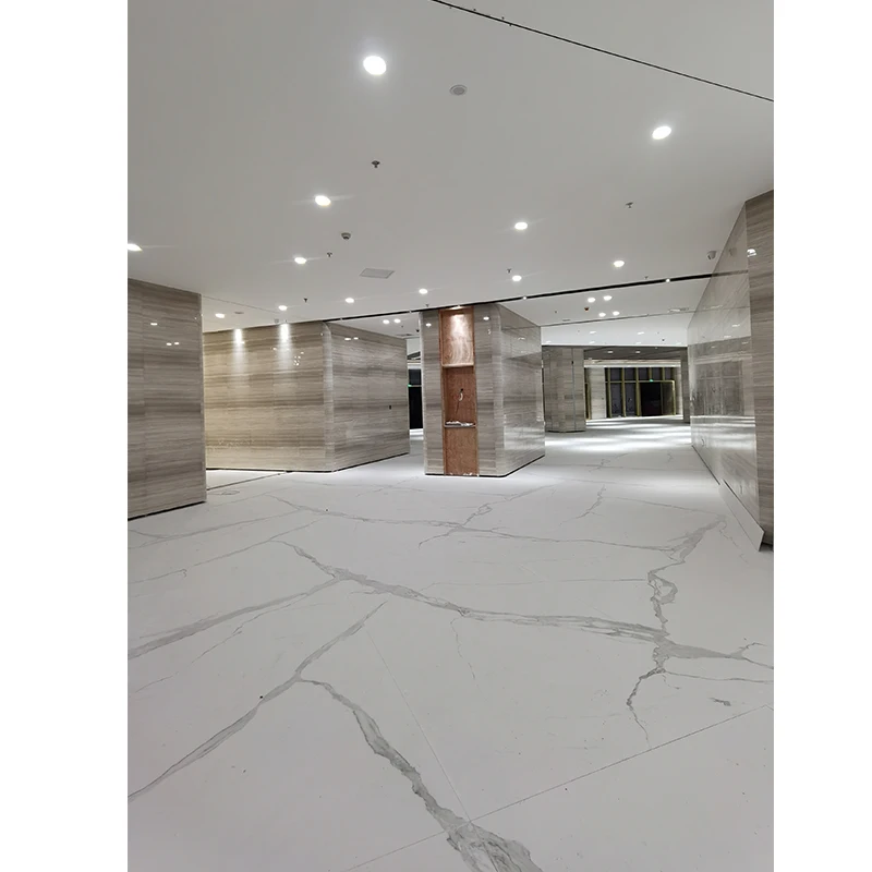 Artificial Marble Sintered Stone for Indoor Floor Tiles and Wall Panel Decor