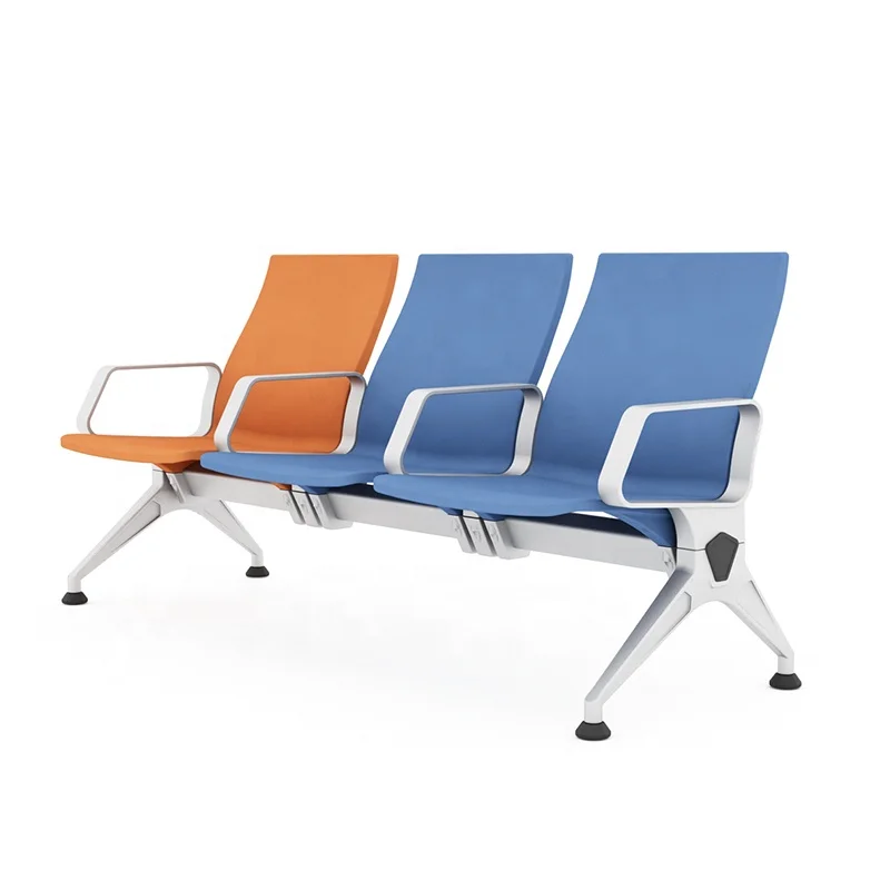 Bosun waiting bench link chair airport seating chair tandem airport PU seating 1-5 seater