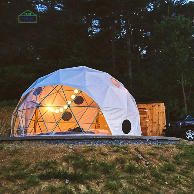 Factory Price Outdoor Tents Garden Greenhouse Foam Shelter Geodesic Glamping Home Igloo Dome Hotel Tent
