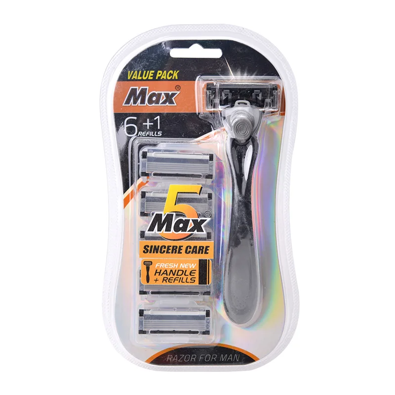 Мужская одноразовая бритва, бритва с пятью лезвиями