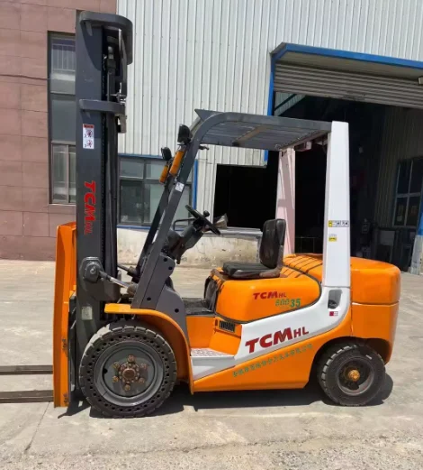 Used tcm Forklift 3.5 Ton tcm Forklift Automatic/manual TCM Komatsu 3.5 Ton Tcm35 Forklift for Sale