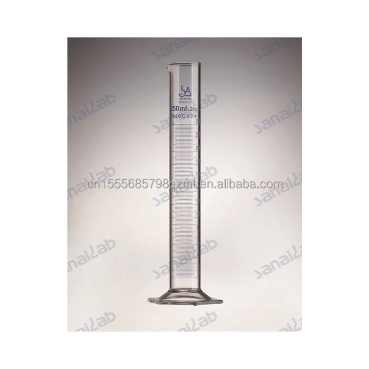 cheap professional factory price low price high quality glass measuring cylinder