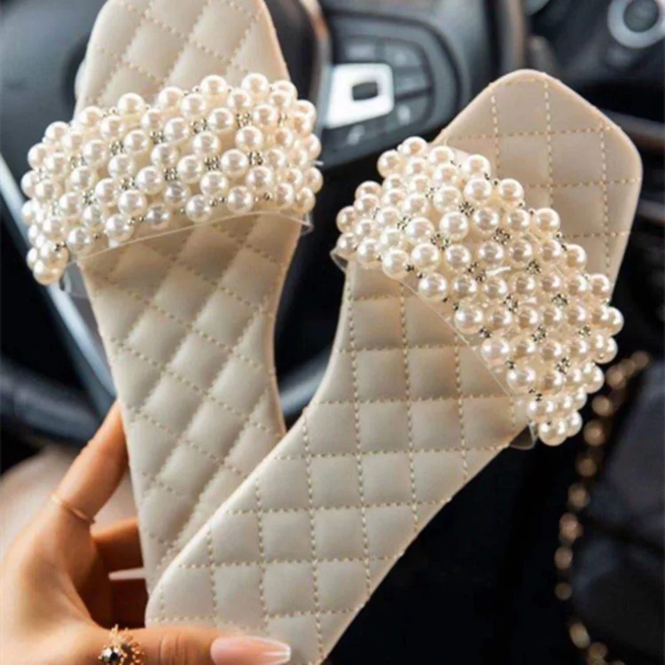 Ladies Fashion House Outdoor Breathable Luxury Sandals Slippers and Slides