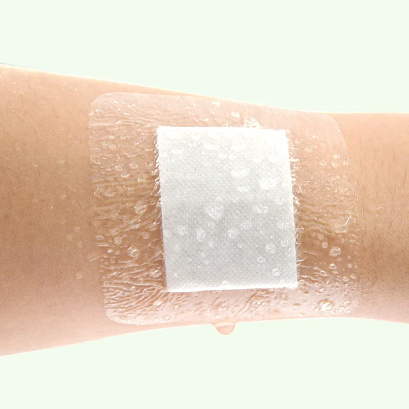 High Quality Waterproof Dressing Pu Wound Dressing With Pad Medical Island Dressing