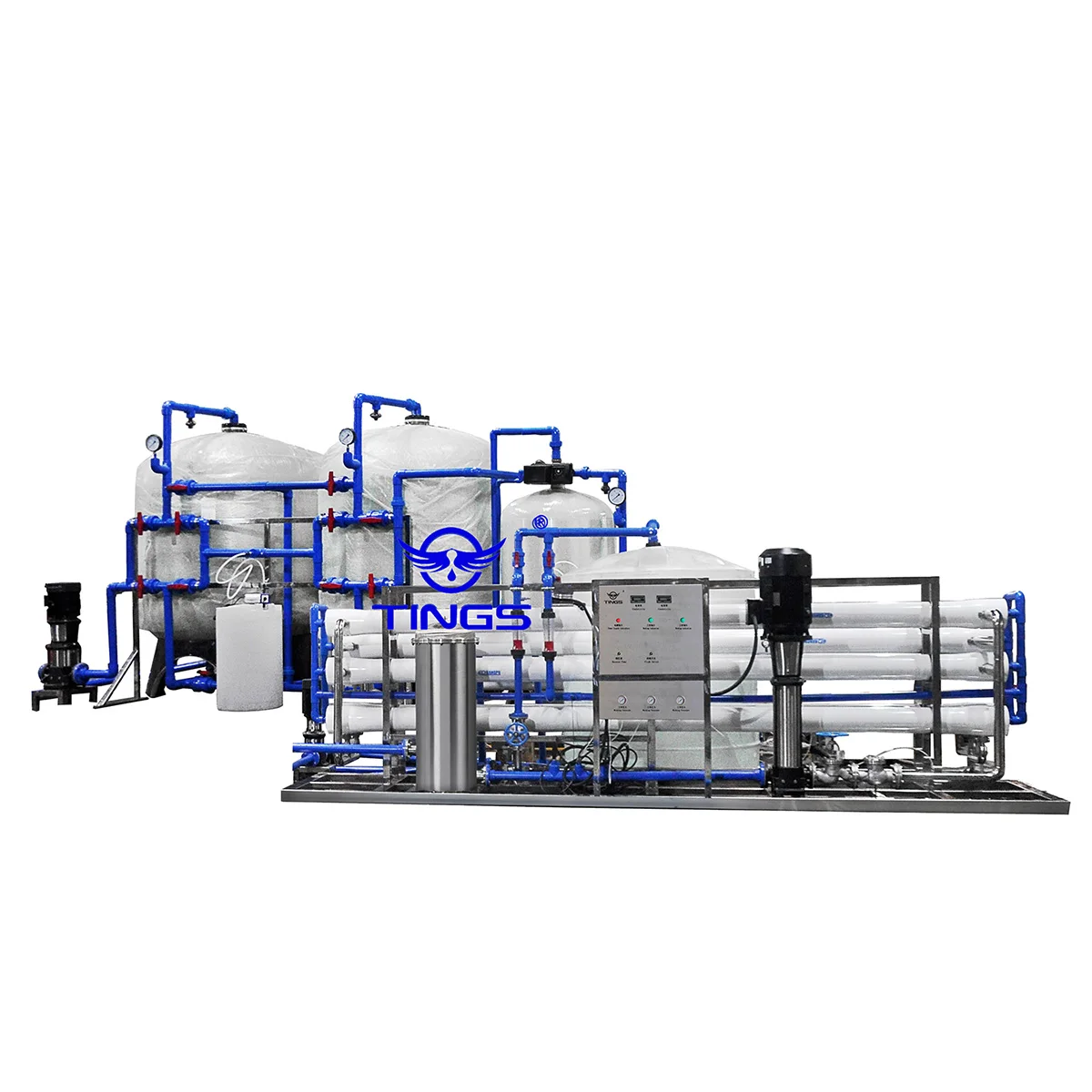 10000LPH large capacity osmosis reverse ro system water water plant manufacturing