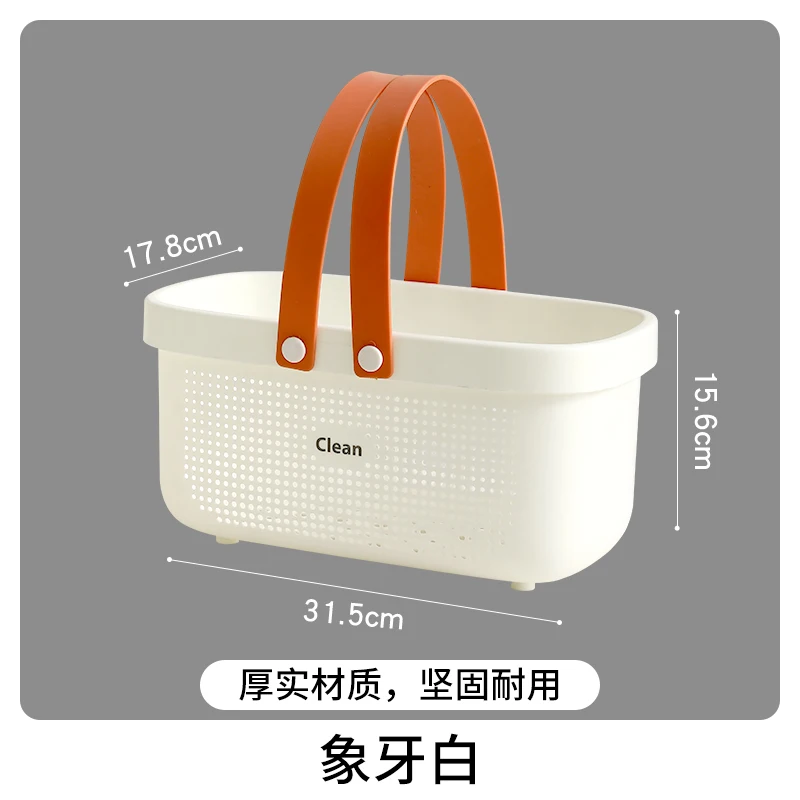 Кухонная игрушка для ванной, органайзер для фруктов и цветов, металлическая сетчатая корзина для хранения с деревянной ручкой
