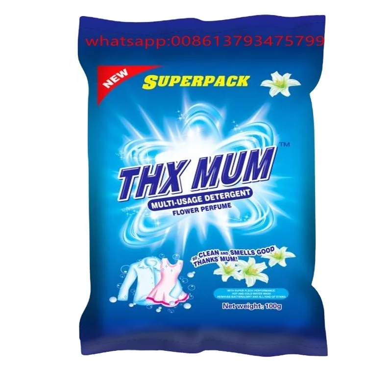 Hot Selling  Laundry Soap Powder  high and low Foam and Safe for sensitive skin Washing Powder detergent