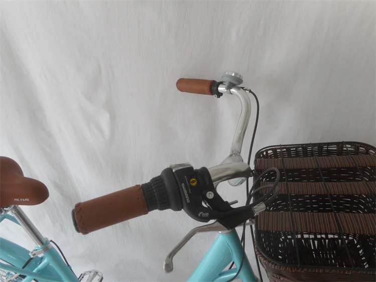 high quality 7 speed ladies bicycle with backrest high carbon steel city bike for women 24 26 inch retro city mountain bike