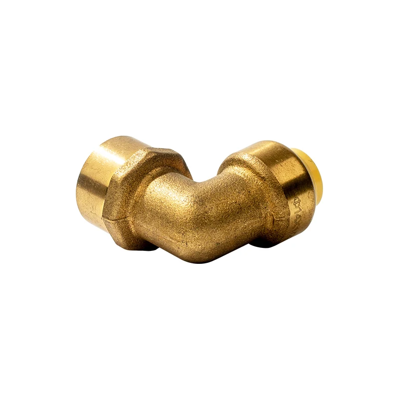 Plumbing Shark Bite Pipe Fittings and Valve Quick Connection Lead-Free Brass Copper Push Fit