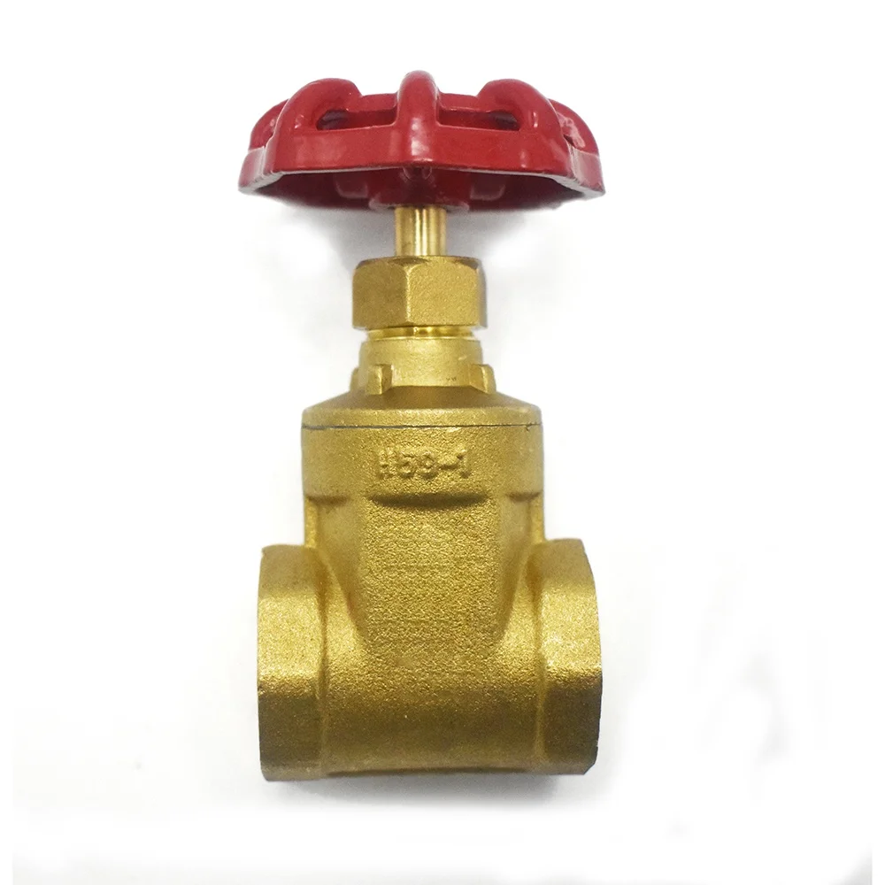 Brass valves using for 0.5 inch cold water meter connection