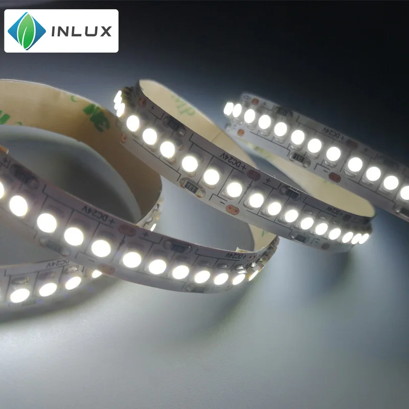 12V 24V smd 240 leds / m  high density warm cool cold white high cri 90 95 2835 led strip light