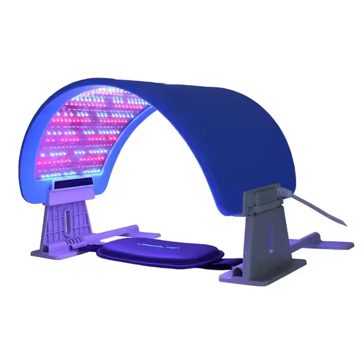 Portable Celluma  EMS Pdt Led Face Beauty 3 7 Color Photon Skin Rejuvenation Facial 573 lamp beadsPDT LED Light Therapy Machine