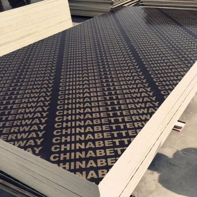 Black Film Faced Plywood 1220x2440mm 18mm Marine Plywood for Construction