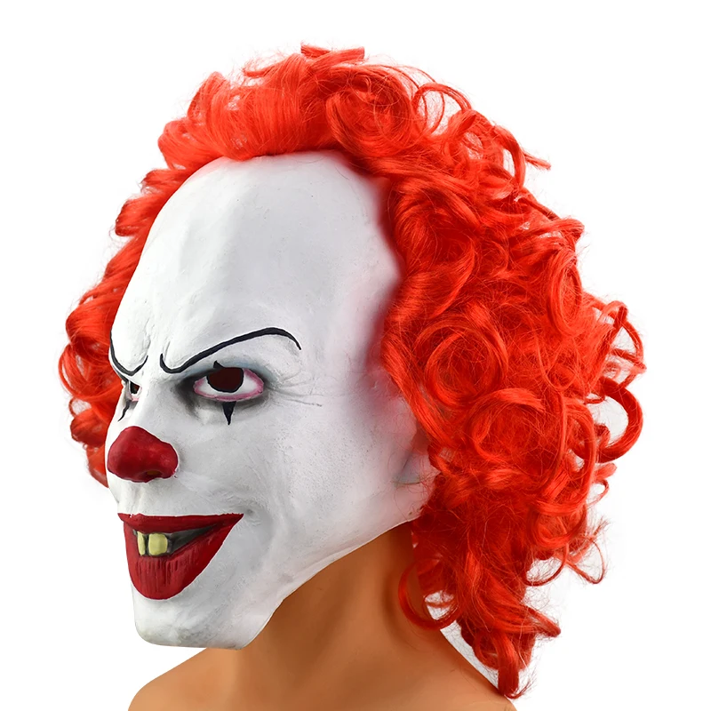 Halloween Party Horror  CLOWN Face Mask Custom Latex Party Mask