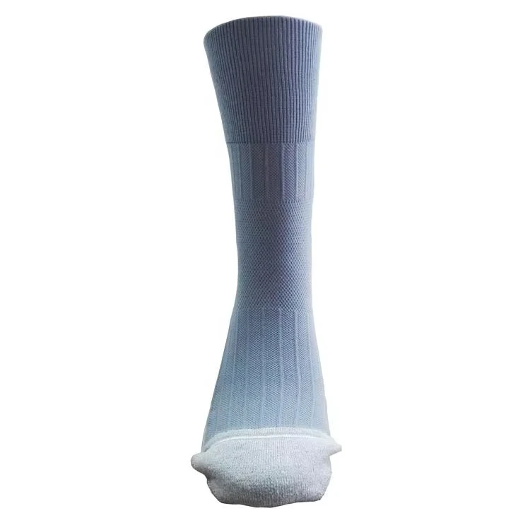 Seamless non-binding silver fiber antibacterial diabetic and circulatory crew diabetic health socks with silver diabetic