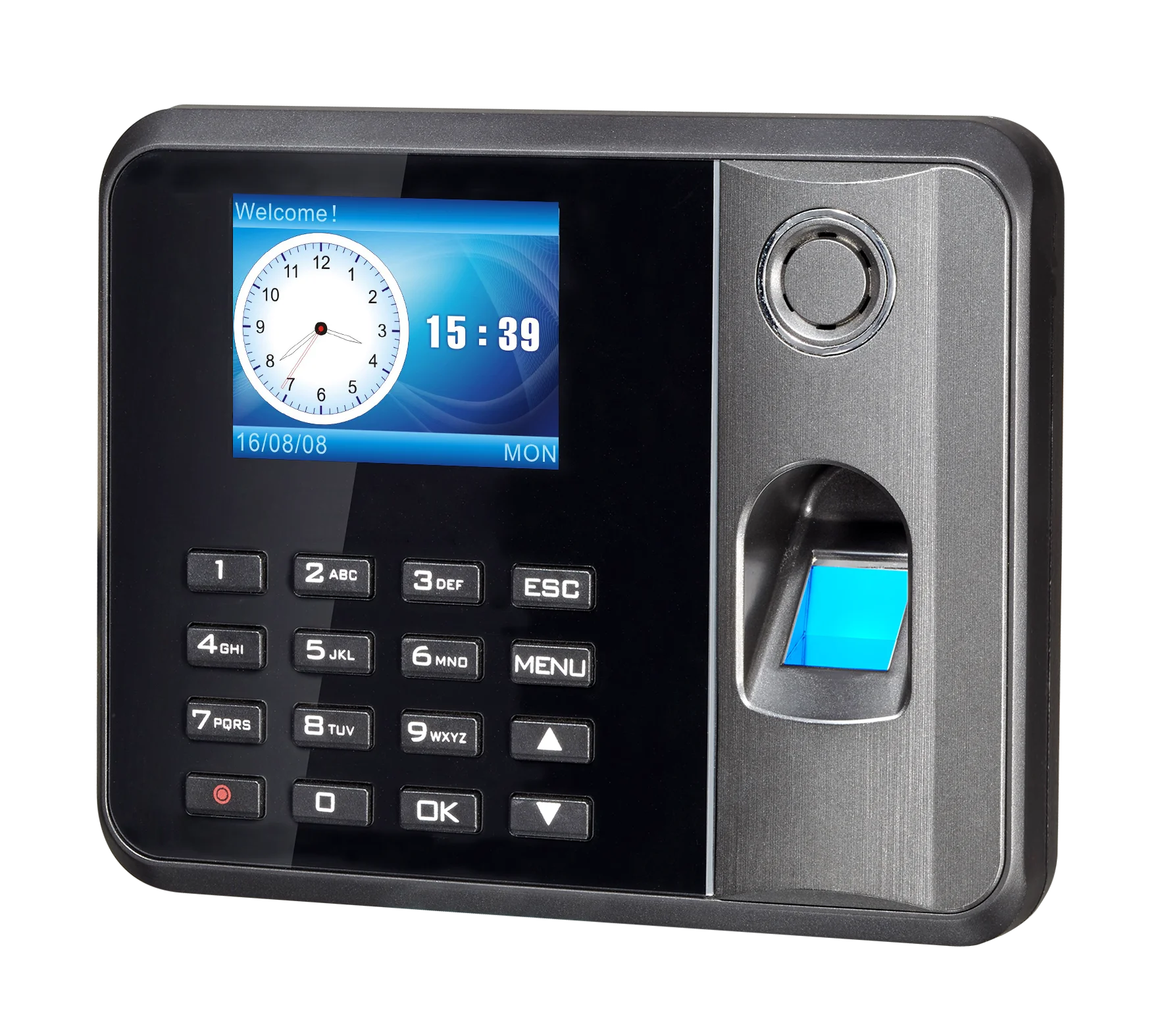 
Timmy Low Price Punch Clock Time Recording System Fingerprint Time Attendance Machine 