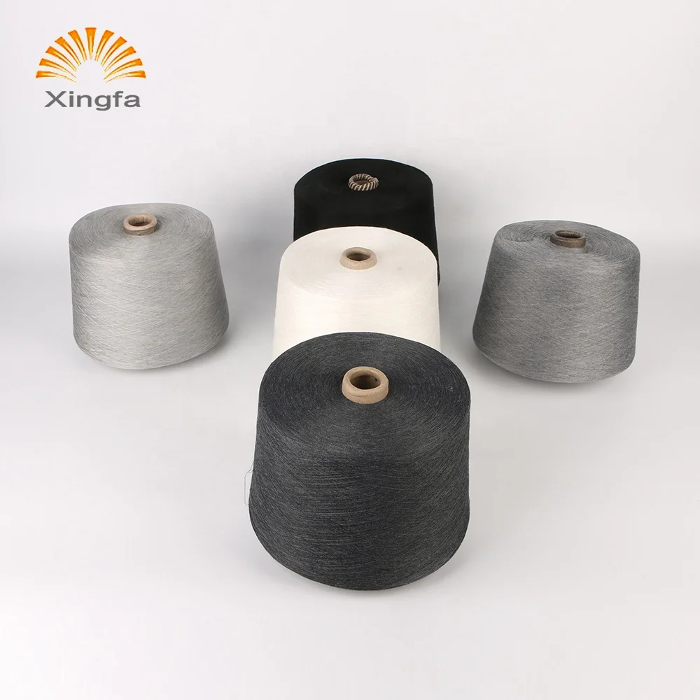 Good price 600tpm core ring spun polyester yarn 40 2 for sock
