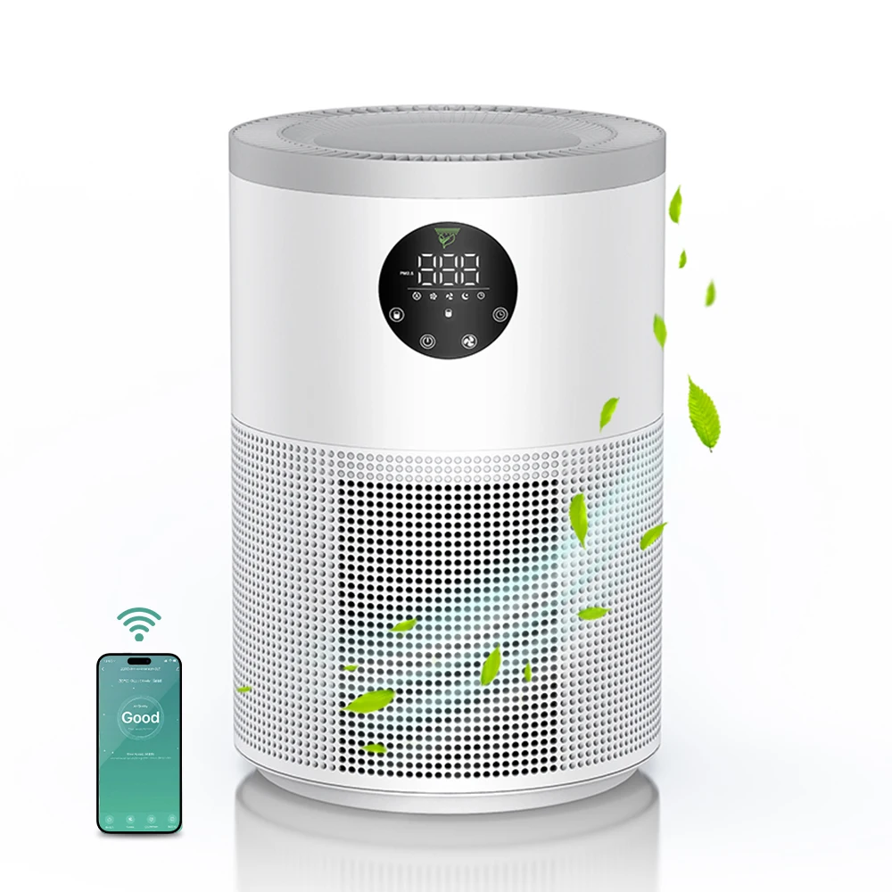 Top Selling Desktop Silent Smart APP Wholesale Home Air Purifier with HEPA Filter