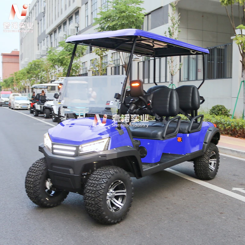 Custom Lifted Golf Buggy Car Small Electric 4 Wheel Hunting Electric Golf Carts