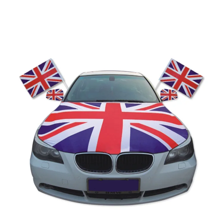 Outdoor custom printing auto dealer car mirror cover flag,car window flag pole,custom car flags