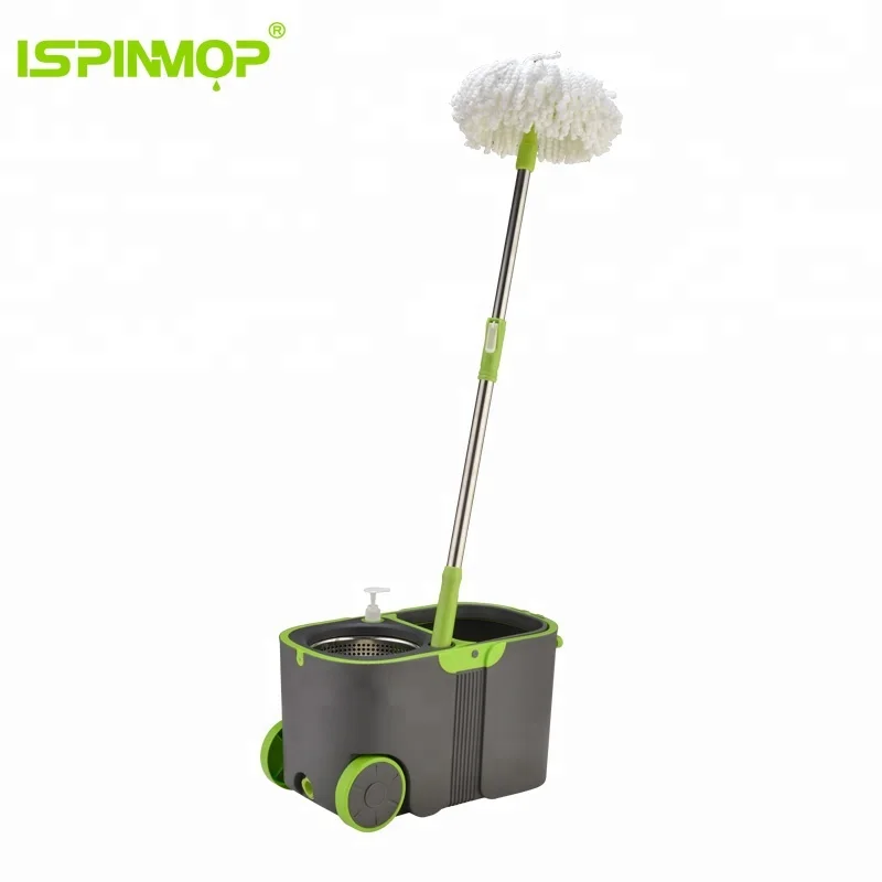 Hot Sale Household Cleaning Products Rotating Large Capacity Mop Set Household Large Roller Handle Double Drive Mop Bucket
