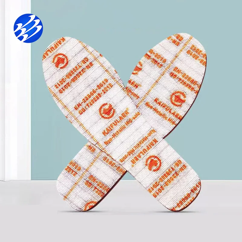 Premium Materials Heated Comfort Sports Custom Shoe Insoles Puncture-Resistant Performance  Kevlar Insole Safety Shoe