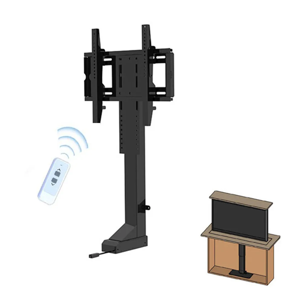 
Automatic TV Lift With Remote Control Height Adjustable Electric TV Stand For 32