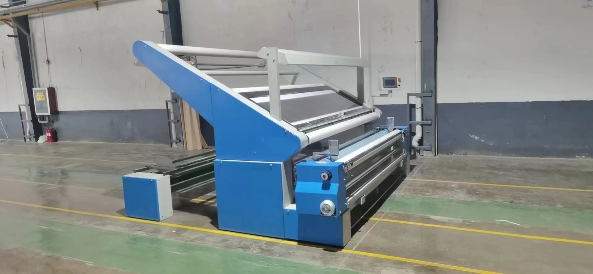 Knitting fabric No -tension inspection machine