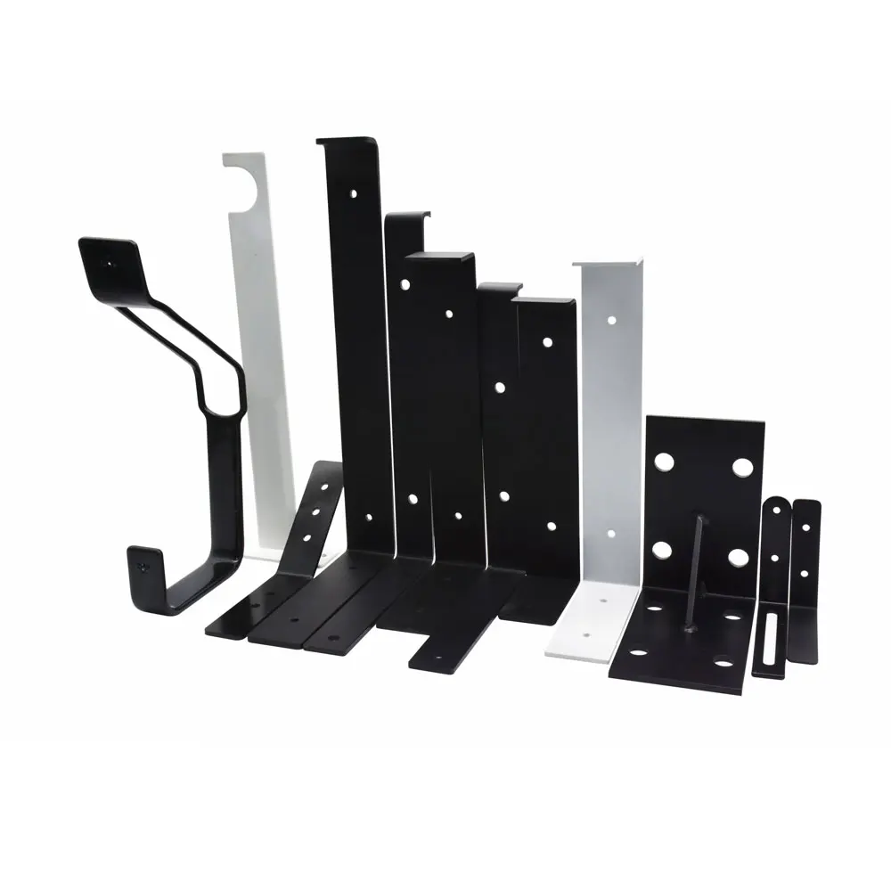 Heavy-Duty Zinc-Plated Steel Pipe Wall Mounting Support Hanger Bracket for Beds Sheet Metal Stamping & Welding