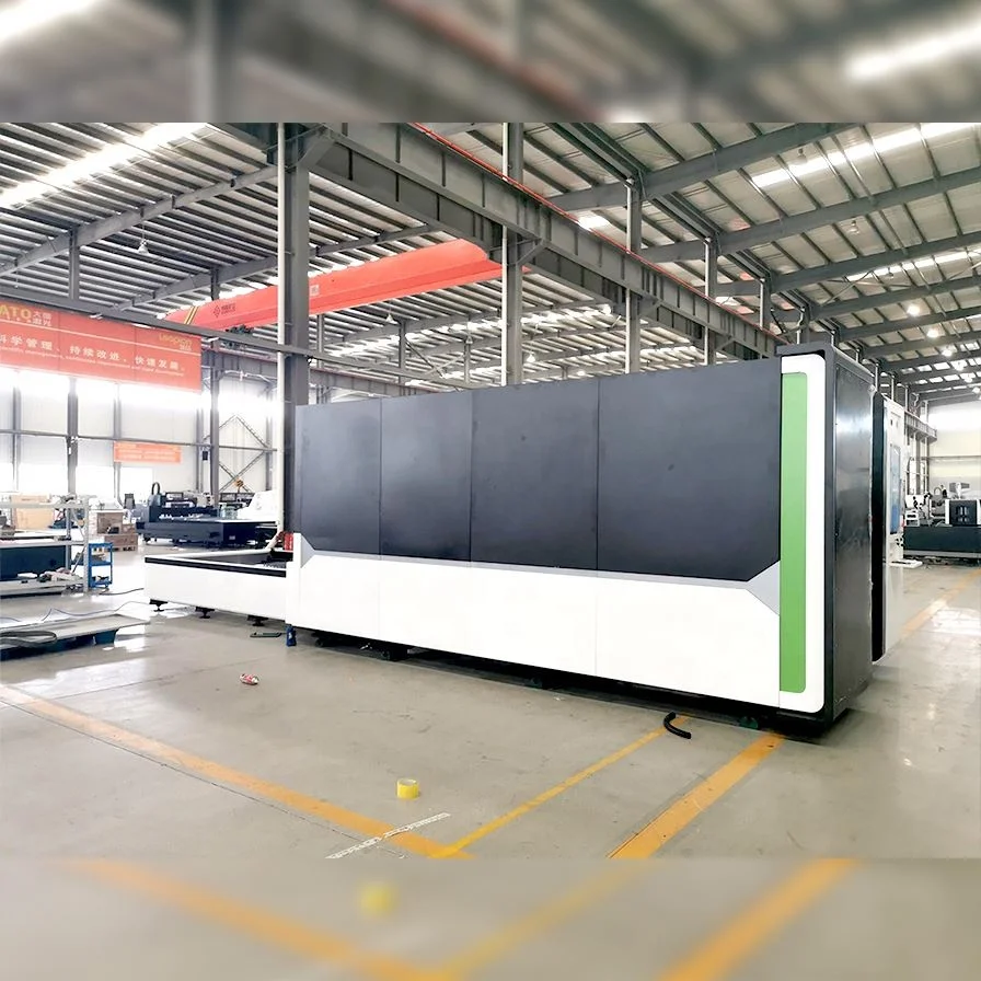 Leapion 1000W CNC Fiber laser metal sheet cutting machine Raycus laser power high efficient