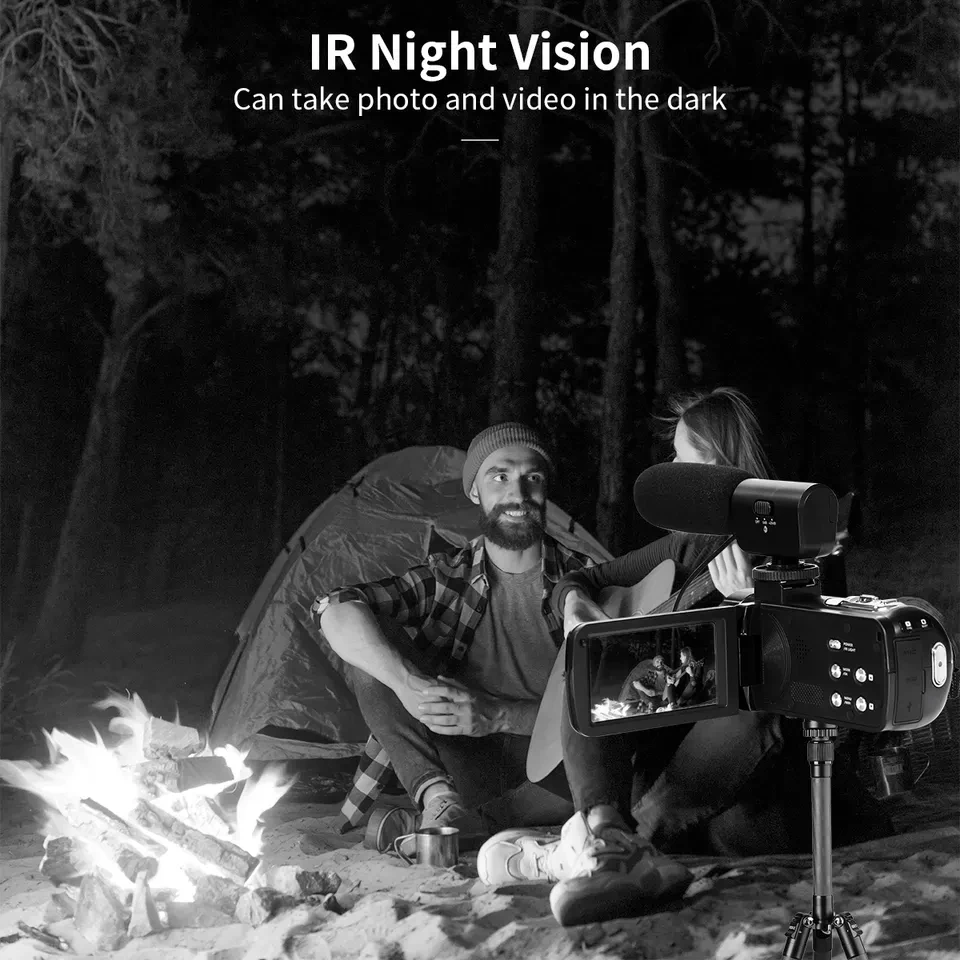 Mini Handy  Professional Camera 4K Digital Camcorder Video Cameras