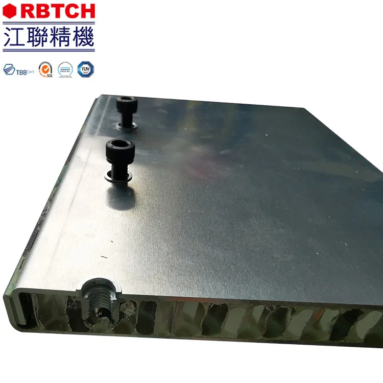 aluminum honeycomb panel T10mm load 450KG Manual ramp board for bus wheelchair ramp