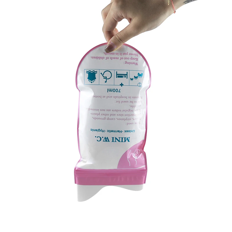 Wholesale Sale Special for car travel dispozabag urine collection 700ml Close System Outdoor emergenc